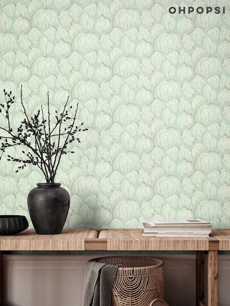 Ohpopsi Seafoam Shizu 10M Wallpaper (V61973) | €114