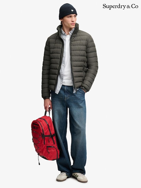 Red - Superdry Outdoor Logo Backpack