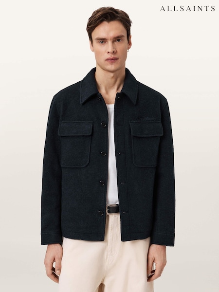AllSaints Blue Cayson Jacket (V62915) | €264