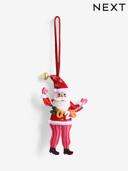 2026 Santa Christmas Bauble