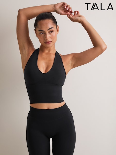 Μαύρο - Tala Sculpt Seamless Twist Front Vest