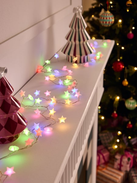 Frosty Star Line Lights