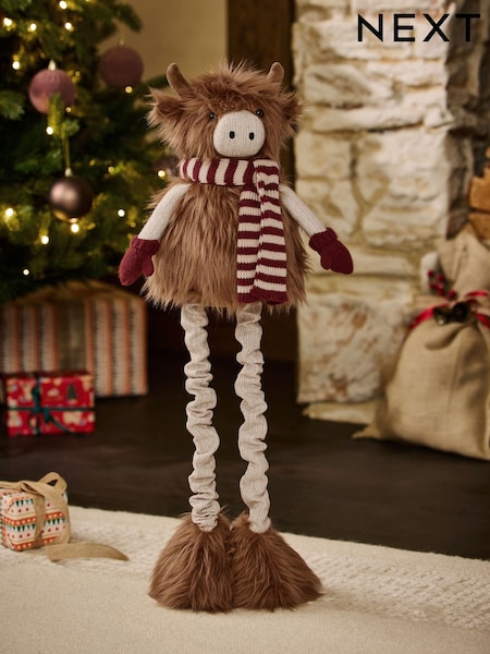 Decoración navideña de peluche de Hamish