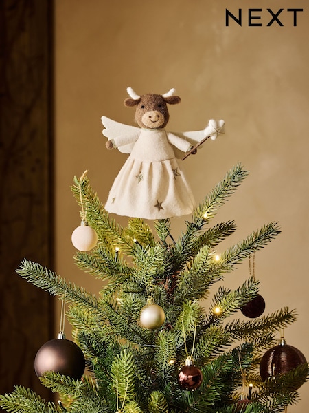 Angel Hamish The Highland Cow Tree Topper