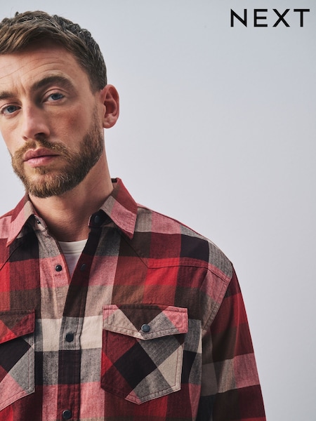 Red Buffalo - Regular Check Long Sleeve Shirt