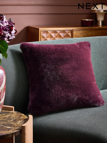 Luxe Plush Faux Fur Cushion