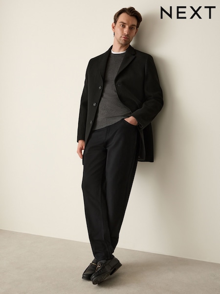 Black - Regular Epsom Coat