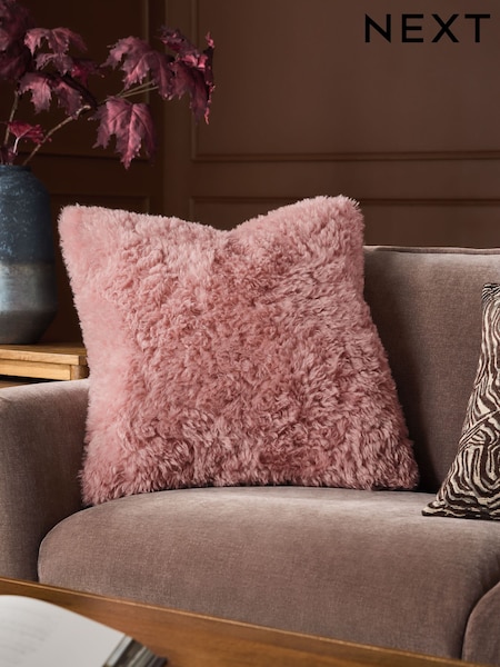 Faux Fur Shearling Cushion