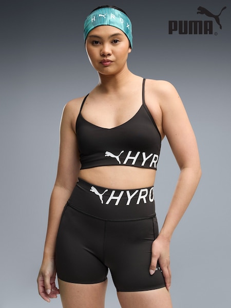 Schwarz - Puma W X Hyrox Strappy Pwrmode Bra