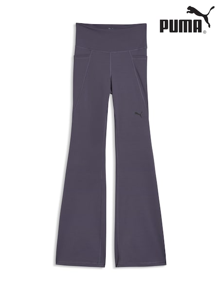 Grey - Puma Tad Essential Hw Bootcut Leggings