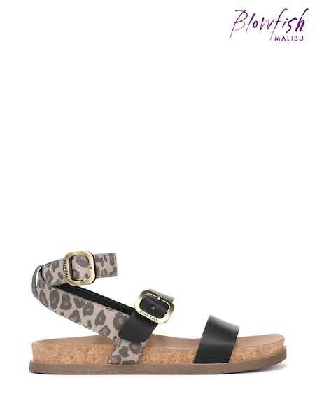 Blowfish Malibu Lawson Regular Fit Strappy White Sandals (V64432) | AED379