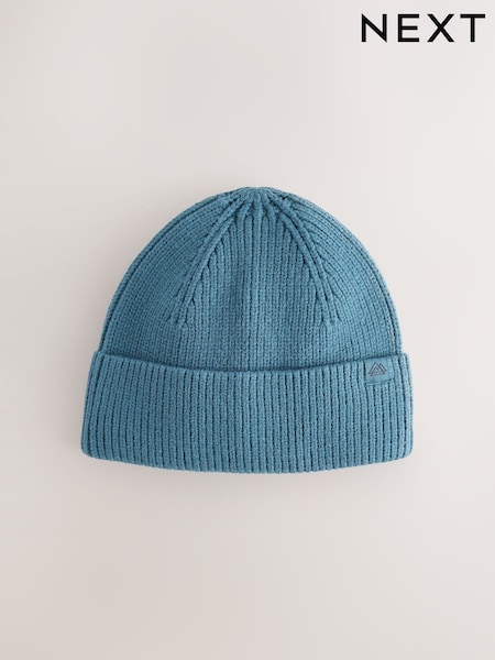 Teal Blue - Knitted Beanie Hat (1-16yrs)