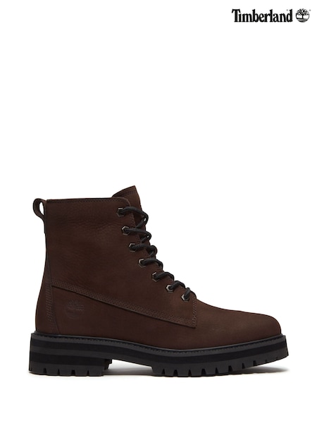 Շագանակագույն - Regular Timberland Britton Drive Mid Lace Boots