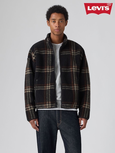 Khakigrün - Regular Levi's® Sherpa Full-zip Jacket