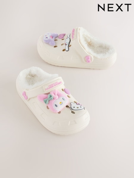 Kermanvaalea - Hello Kitty And Friends Faux Fur Lined Slipper Clogs