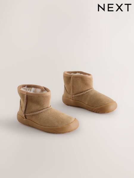 Maro-arămiu Maro - Barefoot Water Repellent Suede Pull On Boots