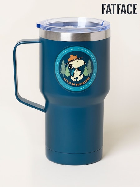 Fatface Snoopy Travel Mug