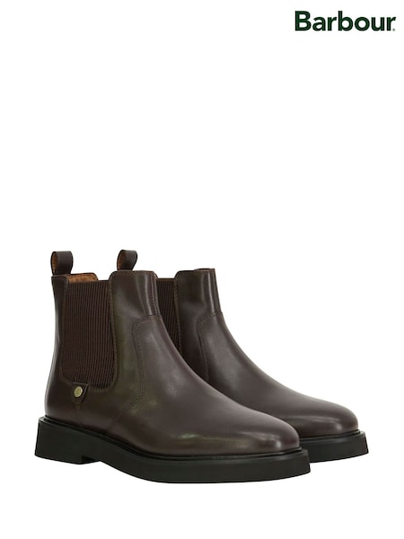 Brown - Barbour® Delfina Chelsea Boots