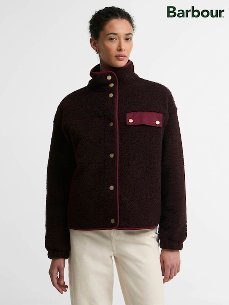 Purple - Barbour® Mabel Fleece