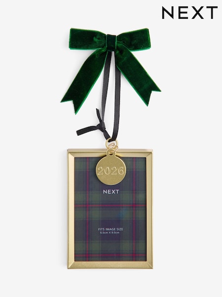 2026 Photo Frame Bauble