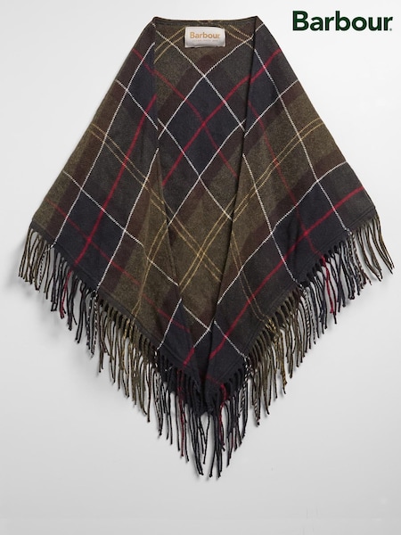 Brown - Barbour® Kirklees Tartan Scarf