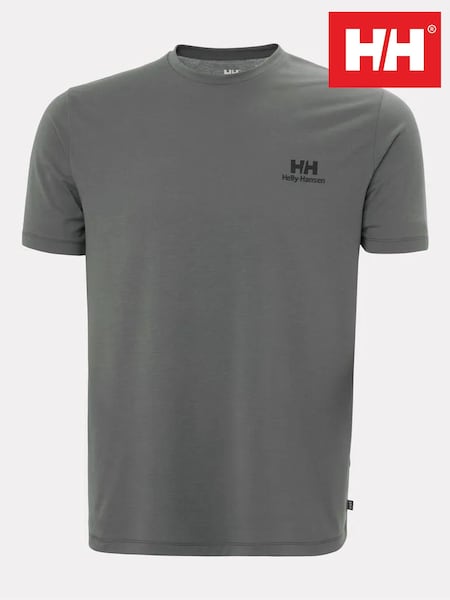 Сірий - Regular Helly Hansen Skog Back Graphic T-shirt