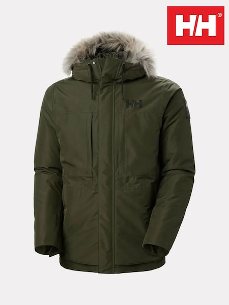 Зелений - Regular Helly Hansen Coastal 3.0 Parka Coat