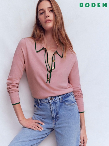 Boden Liz Henley Jumper (V66345) | ‏397‏₪