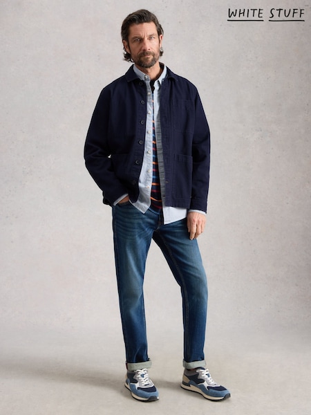 Blå - White Stuff Westgate Workwear Jacket (V66436) | kr1 388