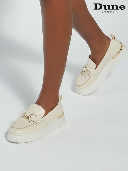 Dune London Natural Glide Loafers (V66789) | €173