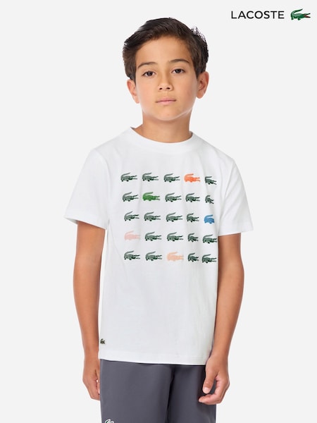Lacoste Croc Grid T-Shirt (V66810) | 50 € - 57 €