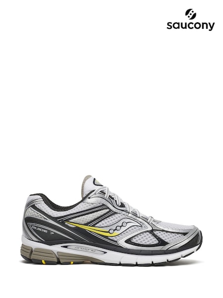 أبيض/فضّي - Regular Saucony Progrid Guide 7 Trainers
