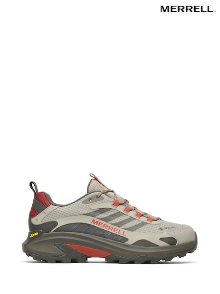 Beige - Regular Merrell Moab Speed 2 Goretex Trainers