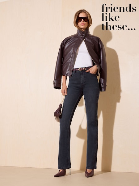 Blue Black Denim - Friends Like These Bootcut Denim Jeans