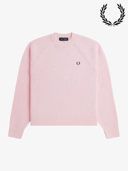Rosa - Fred Perry Brushed Crew Neck Jumper