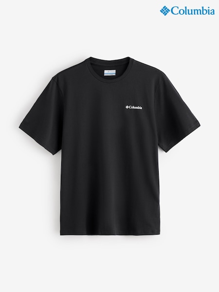 Negro - Regular Columbia Csc™ Outdoor Back Graphic Black T-shirt