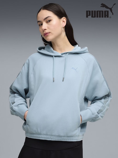 Puma Blue Her Oversized Hoodie (V67434) | $132