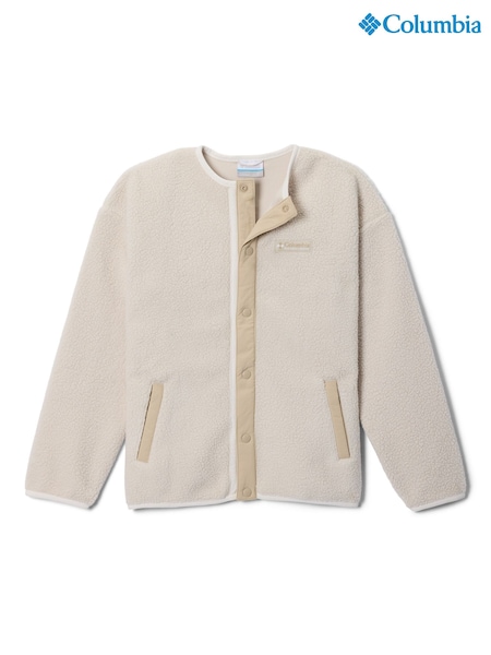 Cream - Columbia Columbia Helvetia™ Full Snap Fleece