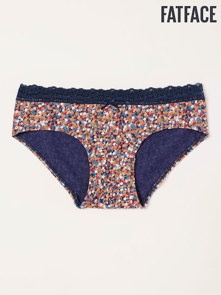 marine - Culotte courte Fleuri FATFACE