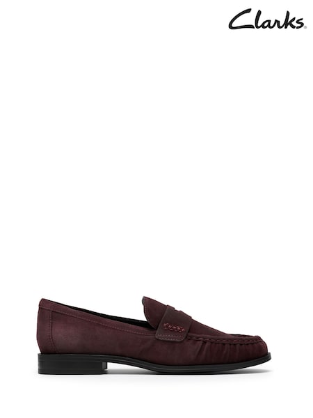 Braun Veloursleder - Clarks Alixea Walk Shoes