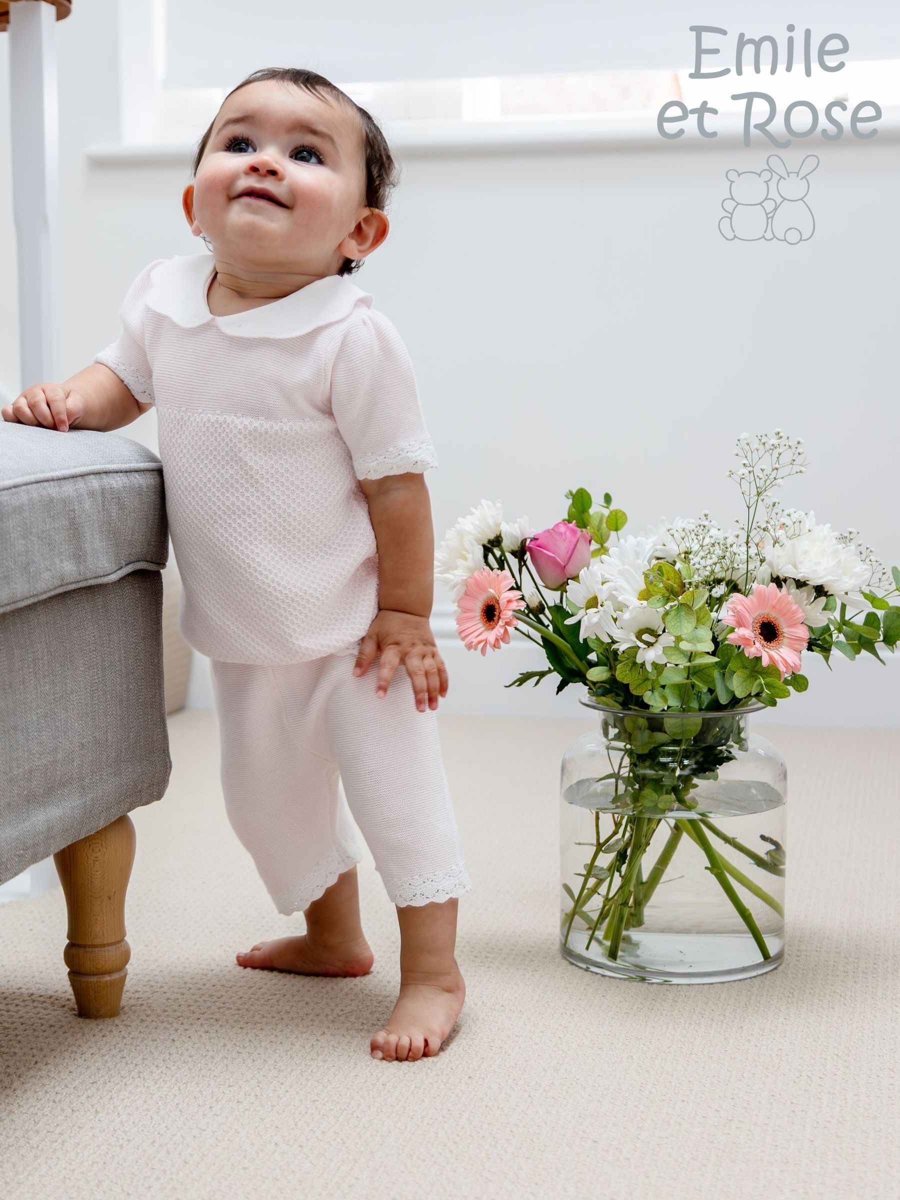 Buy Girls' Tops Cotton Crochet Knitted Online | Next Romania
