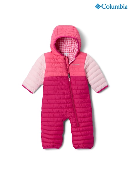Pink - Columbia Powder Lite™ Ii Reversible Bunting Snowsuit