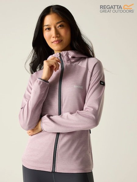 Purple - Regatta Ferna Midlayer Hoodie