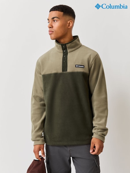 Zelená - Regular Columbia Steens Mountain™ Half Snap Ii Fleece