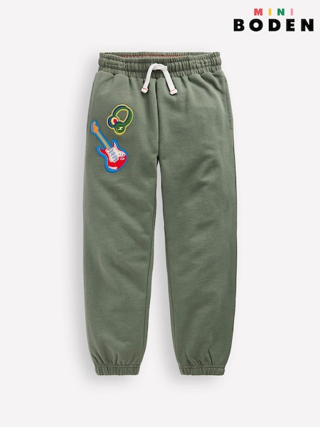 Boden Green Badge Joggers (V69391) | AED157 - AED186