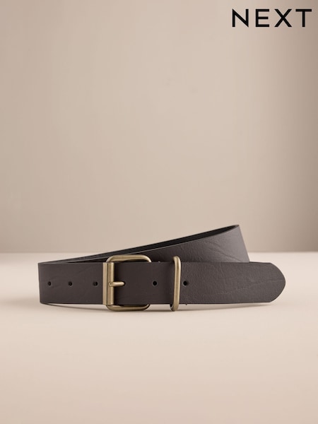 Brown - Regular Casual Leather Belt