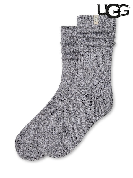 Grå - Ugg Tyla Slouchy Crew Ii Socks