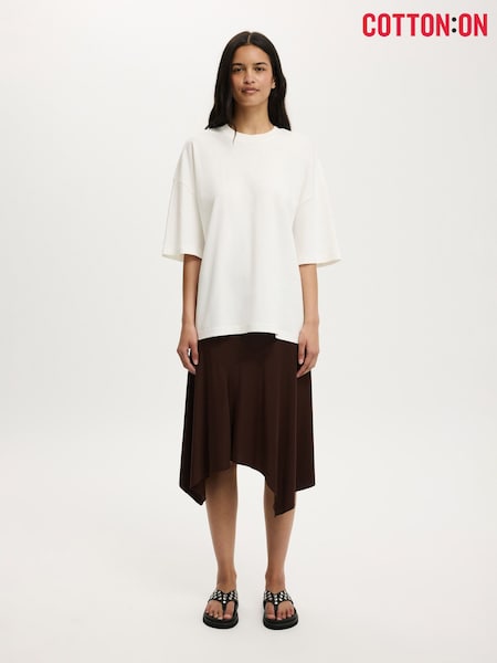 Cotton On The Oversized Crew T-Shirt (V70219) | ‏113‏₪