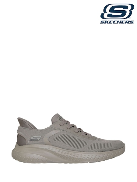 Yaşıl - Regular Skechers Bobs Squad Chaos Solid Step Trainers