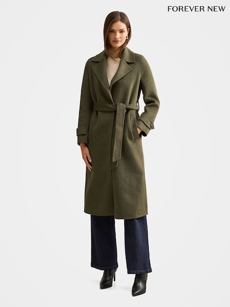 Forever New Natalie Felled Seam Coat (V70380) | kr2 199